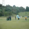 Central Districts celebrate a wicket