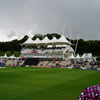 The pavilion at the ultra modern Rose Bowl