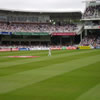 Brian Lara comes out to bat