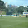 Paul Hitchcock bowling to a Central Districts player