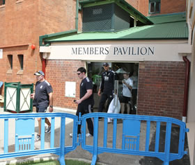 England players leaving training