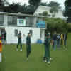 Central Districts returning to the field after the rain delay