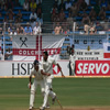 Anil Kumble bowls