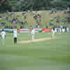 Shoaib Akhtar bowling to Richard Jones