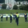 Rangana Herath,Tillakaratne Dilshan, Kumar Sangakkara, C Clark (Physio), Rangana Herath, Marvan Attapatu & Chaminda Vaas