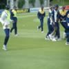 Tillakaratne Dilshan, Marvan Attapatu, Nuwan Kulasekara, Kumar Sangakkara, Faveez Maharoof, Mahela Jayawardene & Thilan Samaraweera