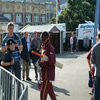 Jerome Taylor heads to the changerooms.