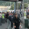 New Zealand leave the field with Craig McMillan, James Marshall, Hamish Marshall and Chris Cairns in frame