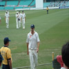 Kevin Pietersen leaves the field