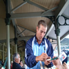 Phil Jaques signing autographs