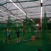 South African players in the nets