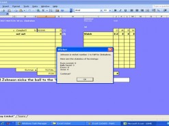 Excel Cricket