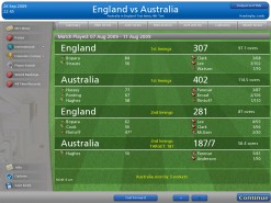 Cricket Coach 2009 Screenshot