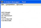 Cricket Manager